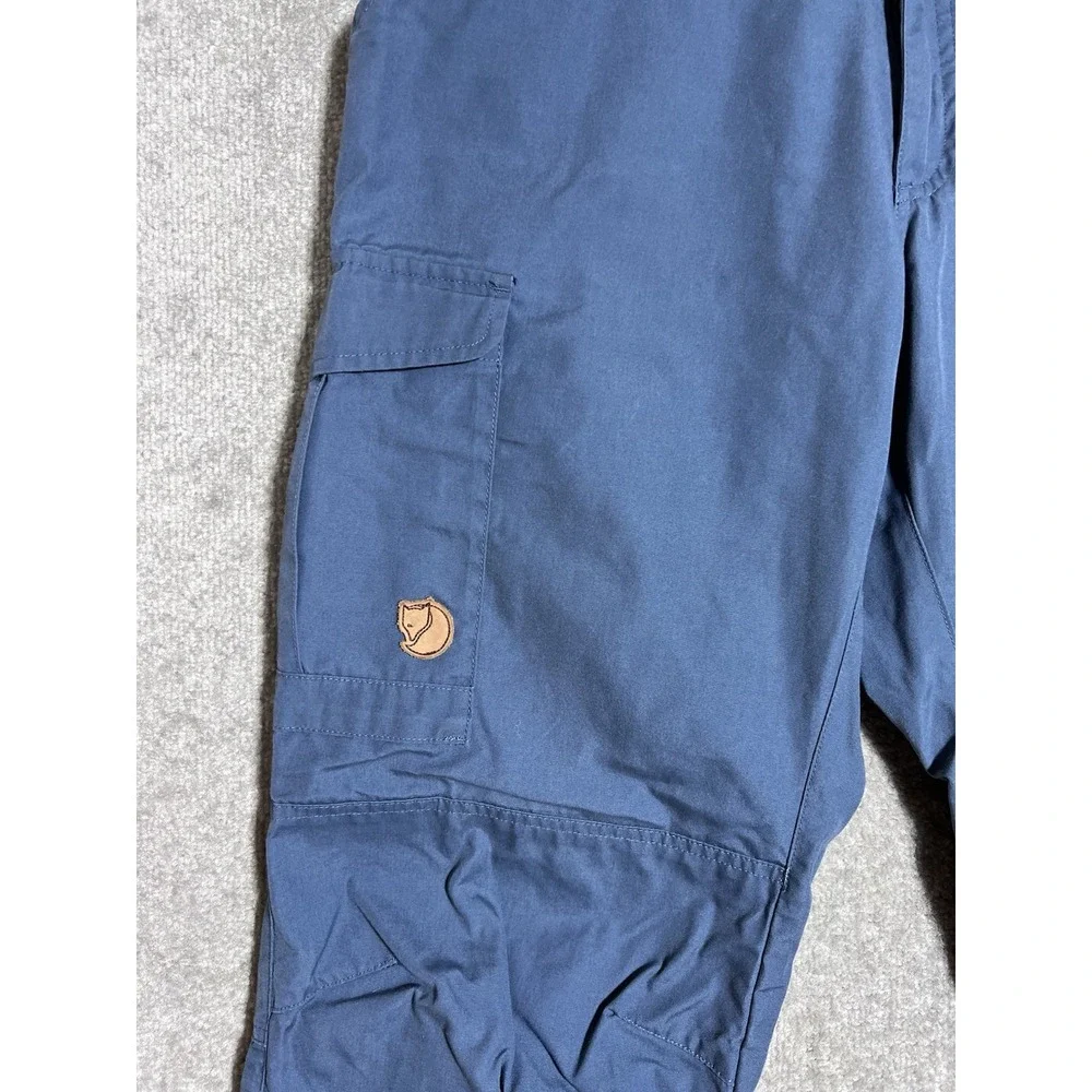 Fjallraven Greenland Pro G-1000 Cargo Trouser Pants Mens Sz 33-34 Blue Gorpcore